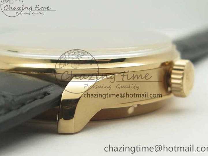 MIROTIME 0107 Thermal Portuguese Real PR Real Annual Calendar IW503501 RG ZF 1:1 Best Edition White Dial on Black Leather Strap A 7150